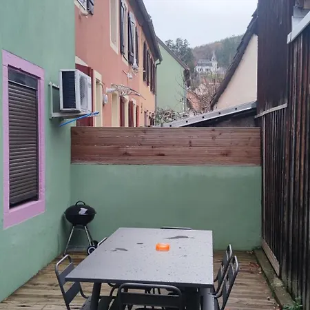 Lejlighed Avec Patio, Barbecue & Wifi